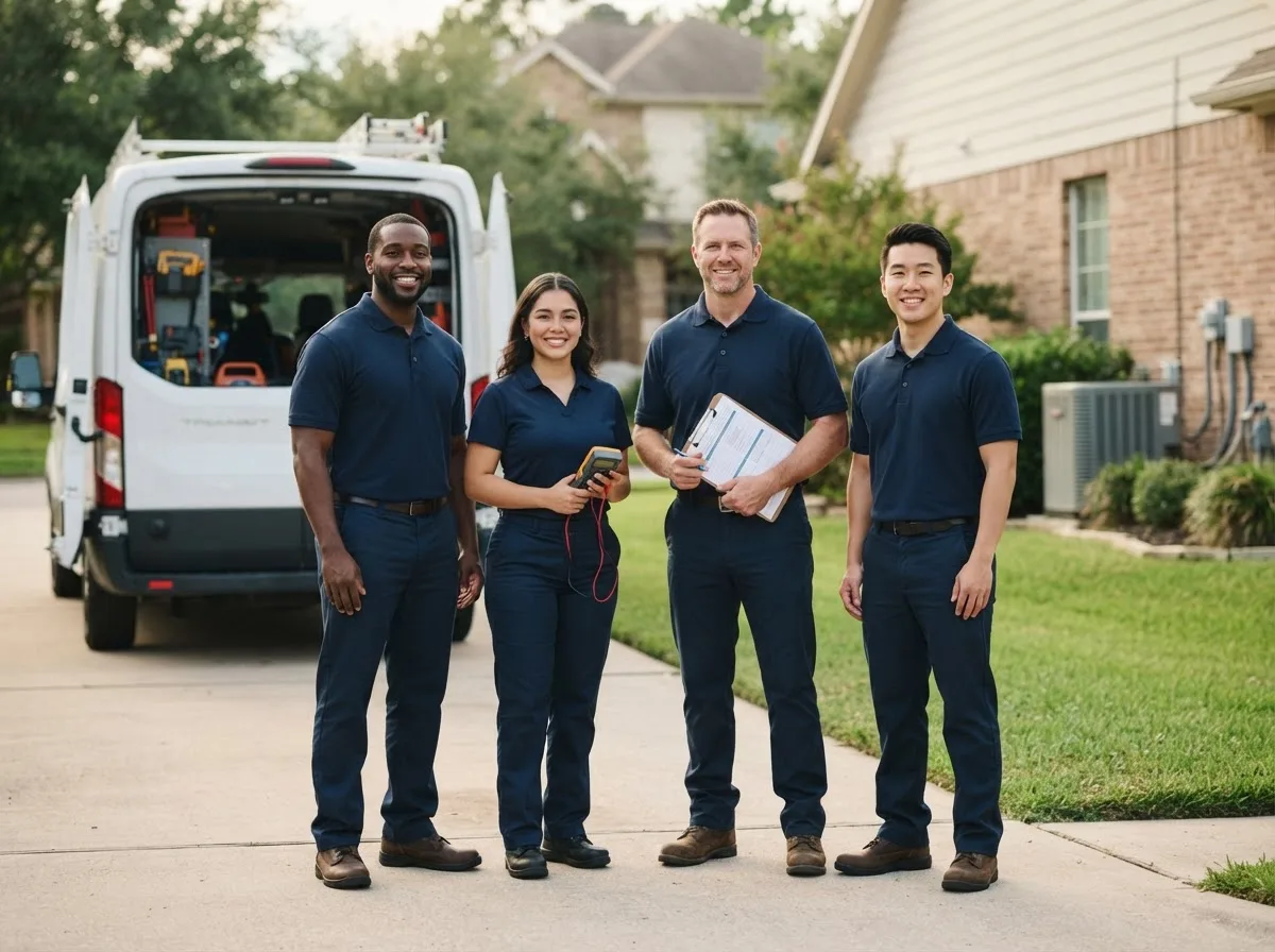 Certified HVAC technician near Deanville, TX